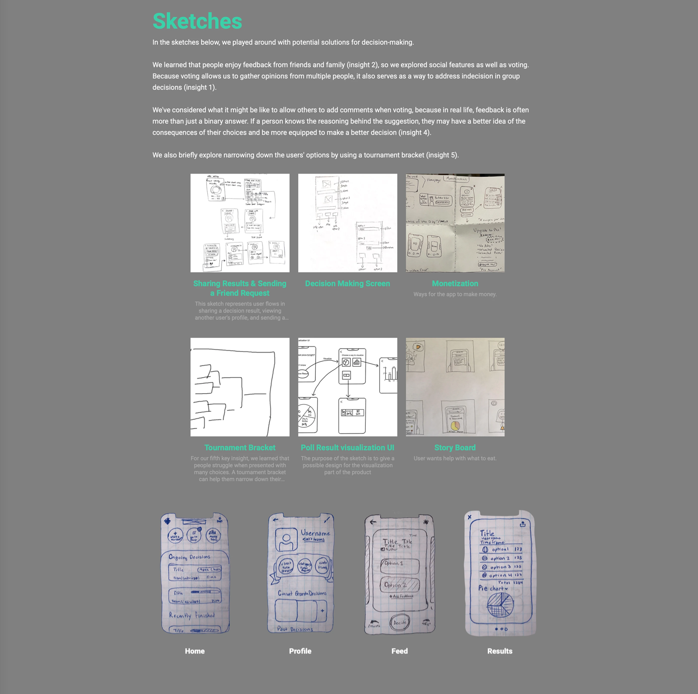 Decision Making App Design Project — photo 3